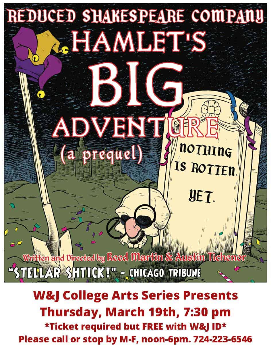 Hamlet's Big Adventure Canva poster