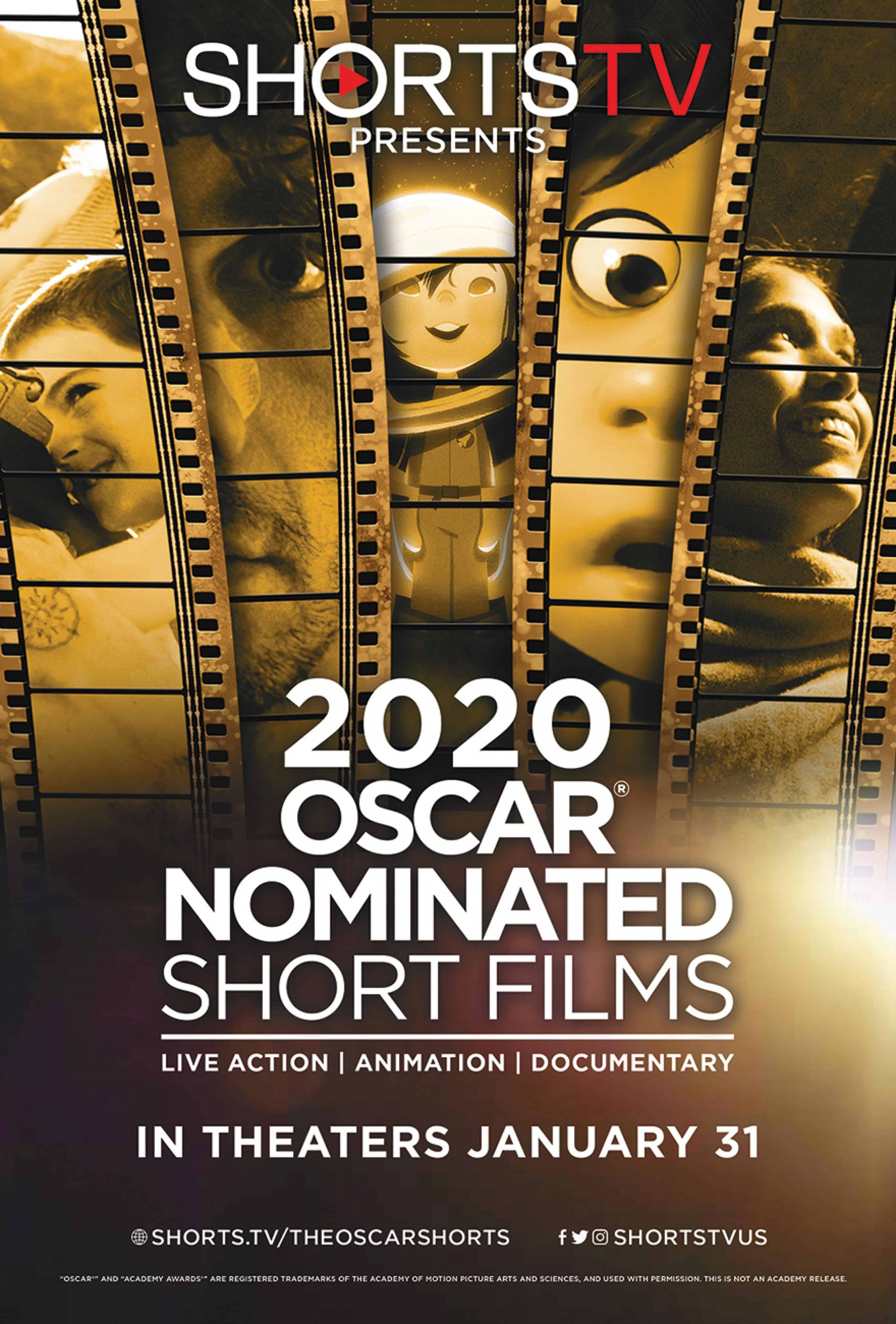 Oscar Nominated Shorts Official Poster